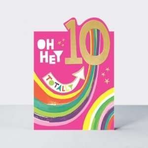 Oh Hey 10th Birthday Card