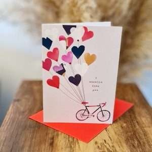 Wheelie Valentine's Day Card