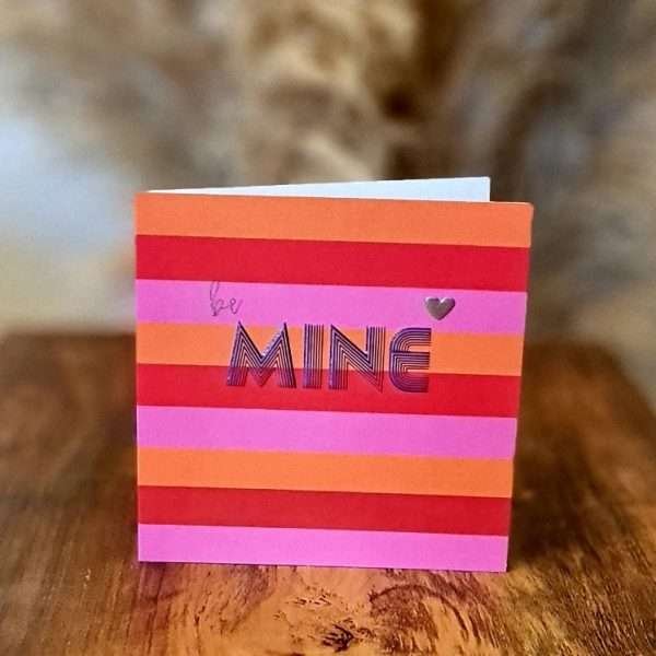 Be Mine Valentine's Day Card