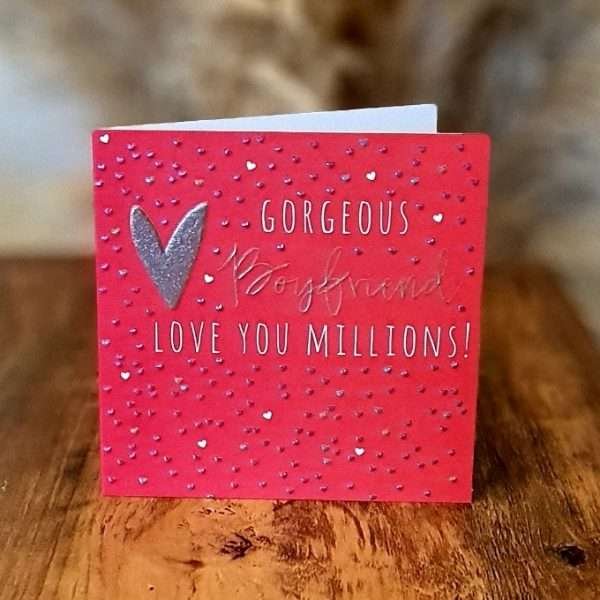 Love You Millions Boyfriend Card