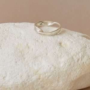 Alternative view of Sterling Silver Flat Mobius Ring