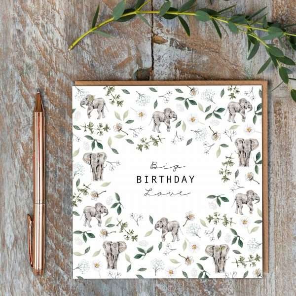 Big Birthday Love Card