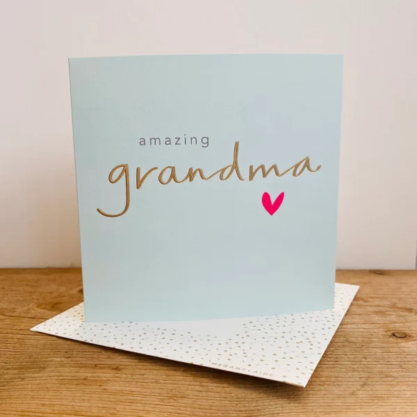 Amazing Grandma Card