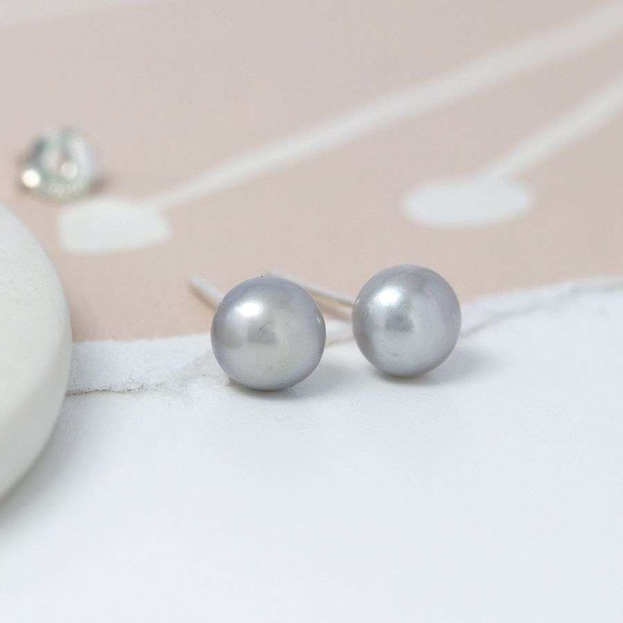 Update more than 167 grey pearl earrings uk