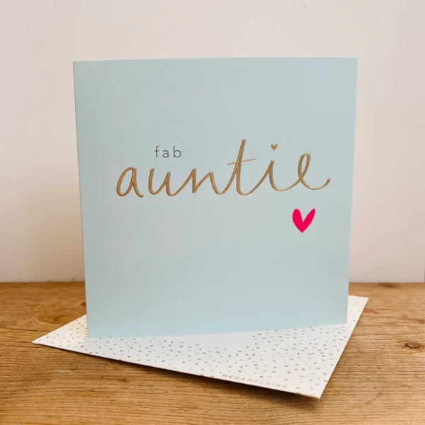 Fab Auntie Card