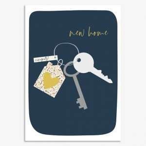 Keys New Home Card