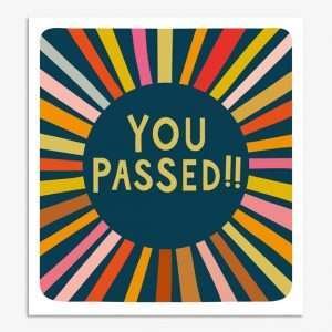 You Passed Card