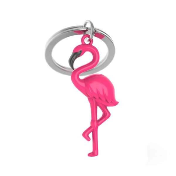 Flamingo Key Ring