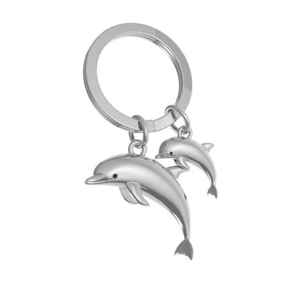 Dolphins Key Ring