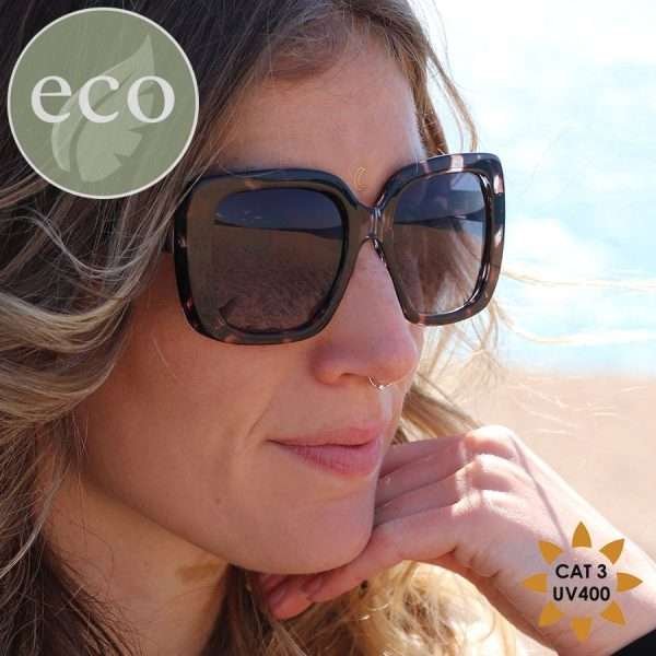 Oversized Square Frame Sunglasses