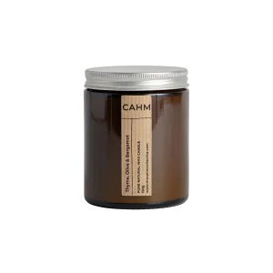 Alternative view of CAHM Amber Jar Soy Wax Candle