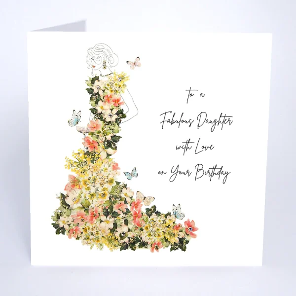 Fabulous Daughter Birthday Card