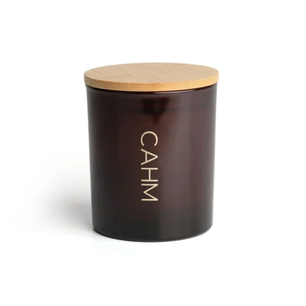 CAHM Luxury Amber Glass Soy Wax Candles