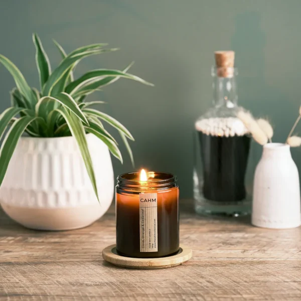 CAHM Amber Jar Soy Wax Candle
