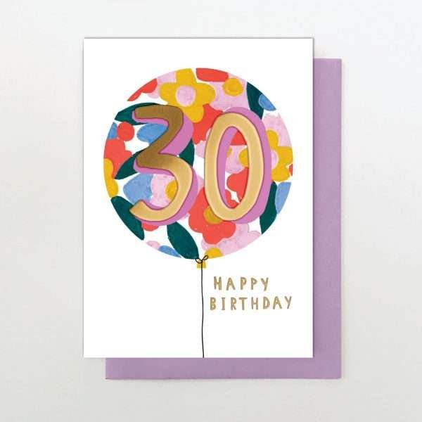 30th Birthday Card