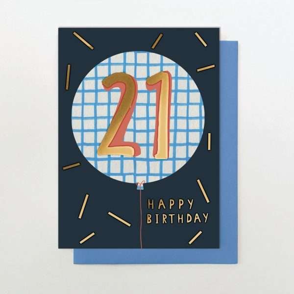 21st Birthday Card