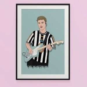 Geordie Sam Fender Print