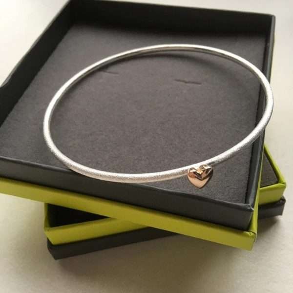 Devotion Silver Bangle