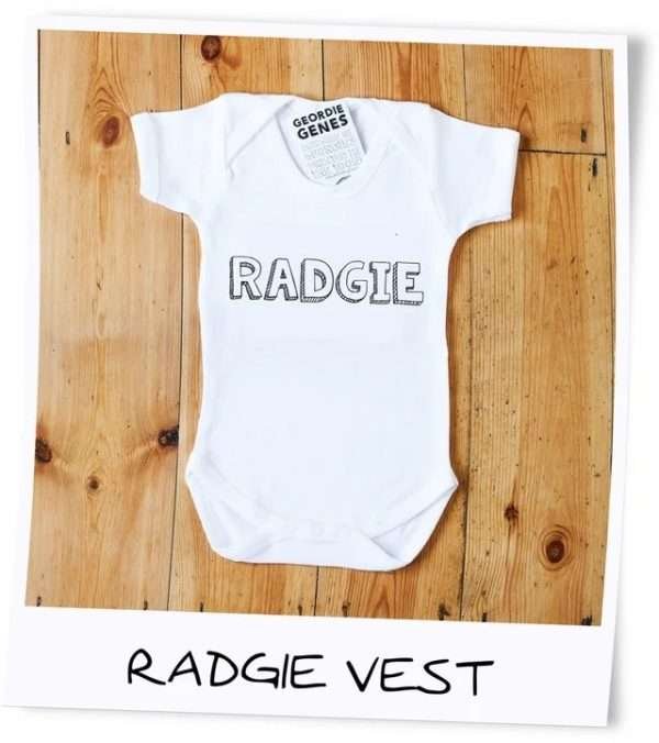 Radgie Geordie Baby Vest