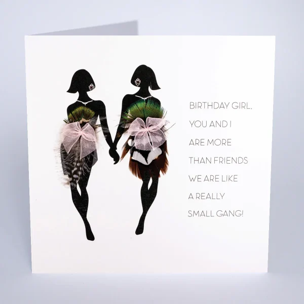 More Than Friends Birthday Card