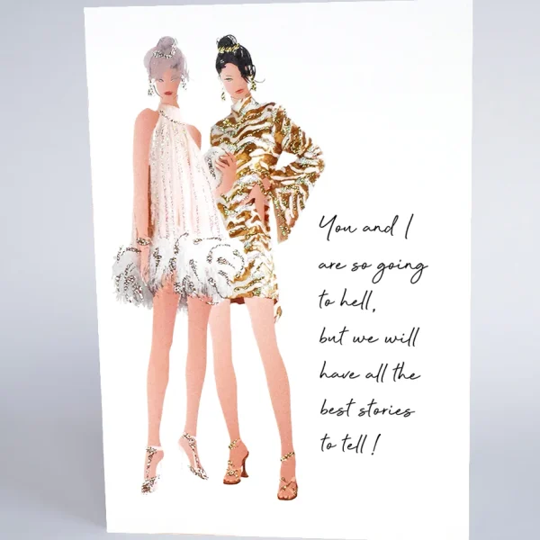 So Going To Hell Birthday Card