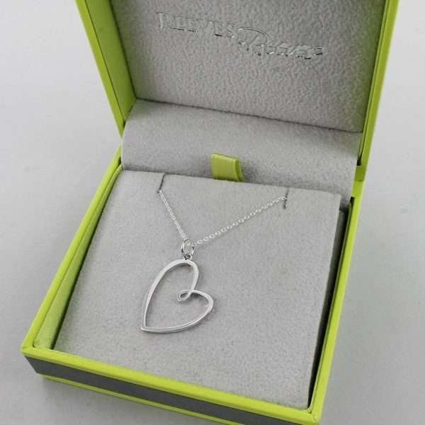 Looped Heart Necklace