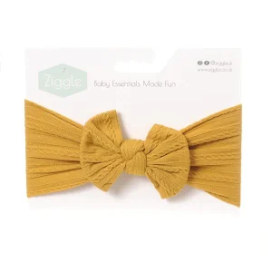 Mustard Top Bow Headband