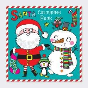 Santa Christmas Colouring Book