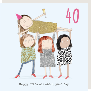 All About You 40th Birthday Card