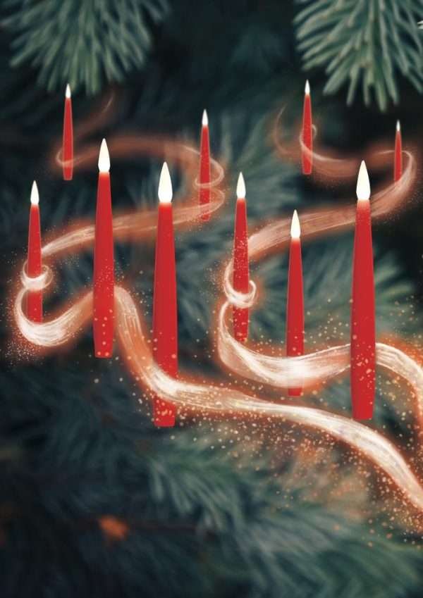 Remote Controlled Magic Candles With Wand
