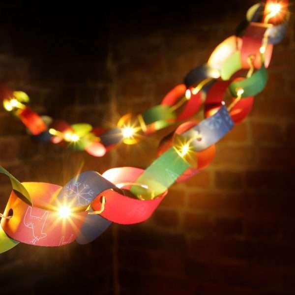 Light Up Paper Chain