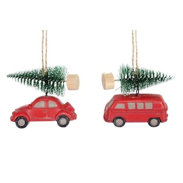 Gisela Graham Car and Christmas Tree Decoration
