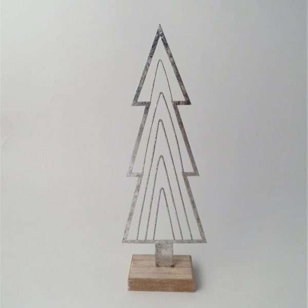 Silver Metal Tree