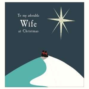 Adorable Wife Christmas Card