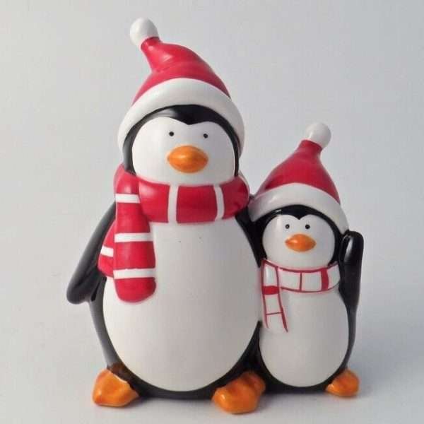 Penguin Couple Christmas Decoration