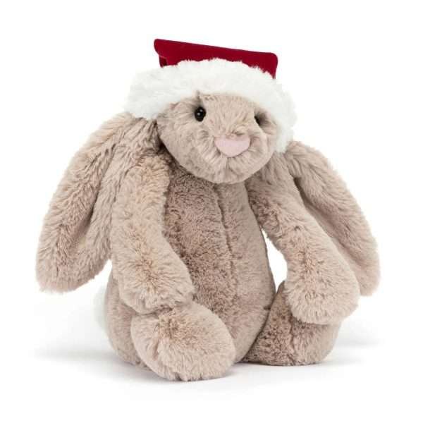 Jellycat Medium Bashful Christmas Bunny