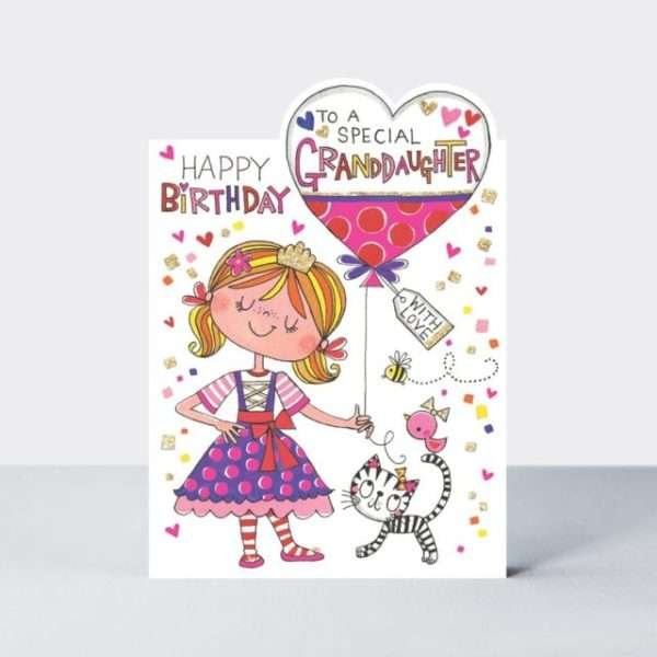 Special Granddaughter Birthday Card