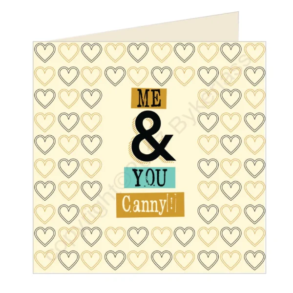 Canny Geordie Anniversary Card