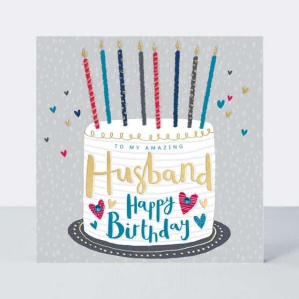 Husband Happy Birthday Card