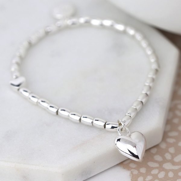 Puff Heart Bracelet