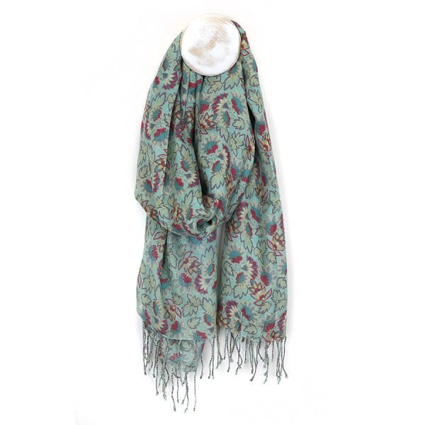 Romantic Floral Scarf