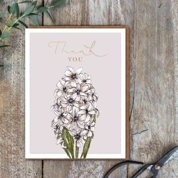 Floral Bloom Thank You Card