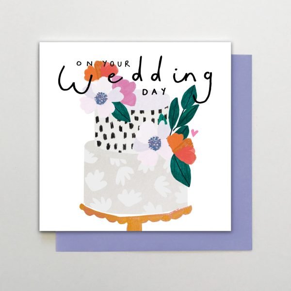 Wedding Day Cake Card