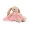 A cute Lottie Bunny Fairy from Jelycat. A cuddly bunny with a cute little tutu on
