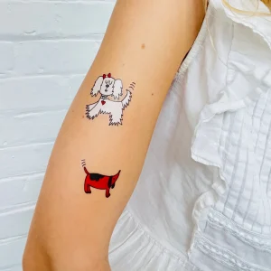 Alternative view of Playful Pups Tatoos