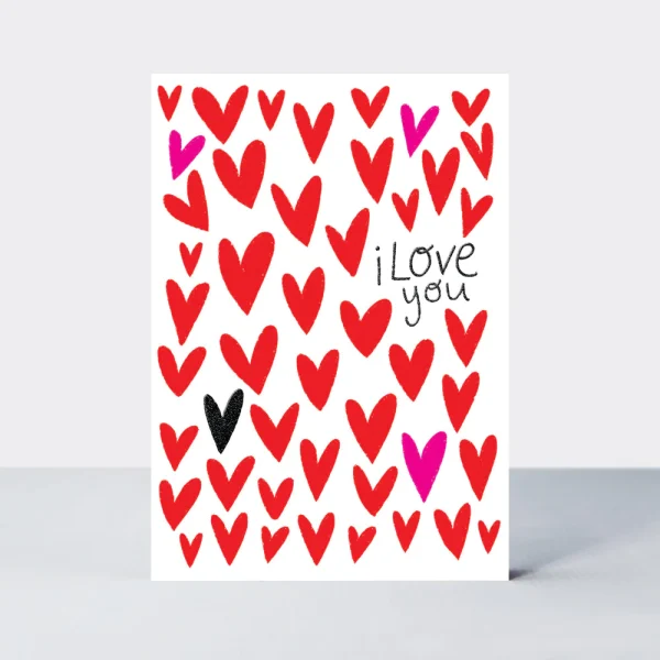 I Love You Valentine's Day Card