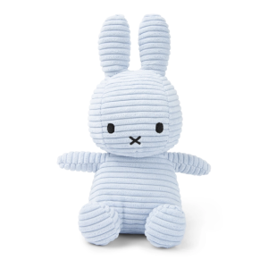 Ice Blue Corduroy Miffy Soft Toy