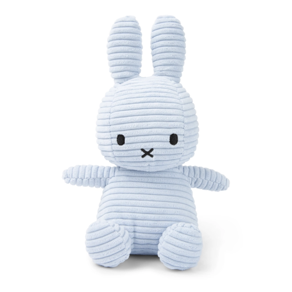 Ice Blue Corduroy Miffy Soft Toy
