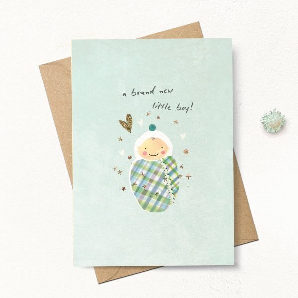 Brand New Little Boy Card
