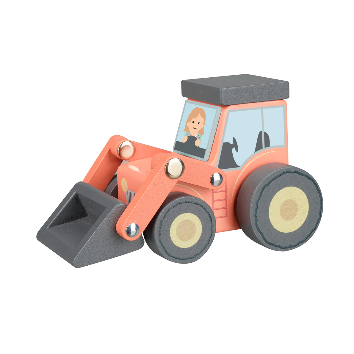 Wooden Farm Loader Tractor